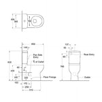 Load image into Gallery viewer, Reach BTW Toilet Suite Rear or Side Water Inlet
