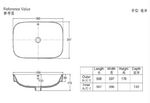 Load image into Gallery viewer, ModernLife Vessel without faucet hole 600x400mm w CleanCoat
