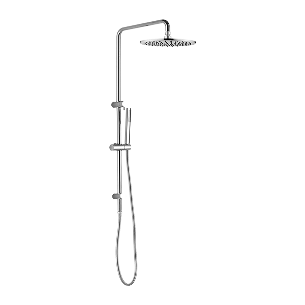 DOLCE ROUND TWIN SHOWER WITH SLIM HAND SHOWER CHROME