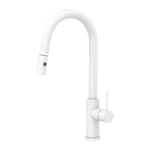 Load image into Gallery viewer, MECCA PULL OUT SINK MIXER WITH VEGIE SPRAY FUNCTION MATTE WHITE
