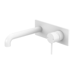 Load image into Gallery viewer, MECCA WALL BASIN/BATH MIXER 160MM MATTE WHITE
