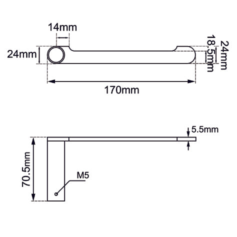 RUSHY Series Brushed Nickel Toilet Paper Holder