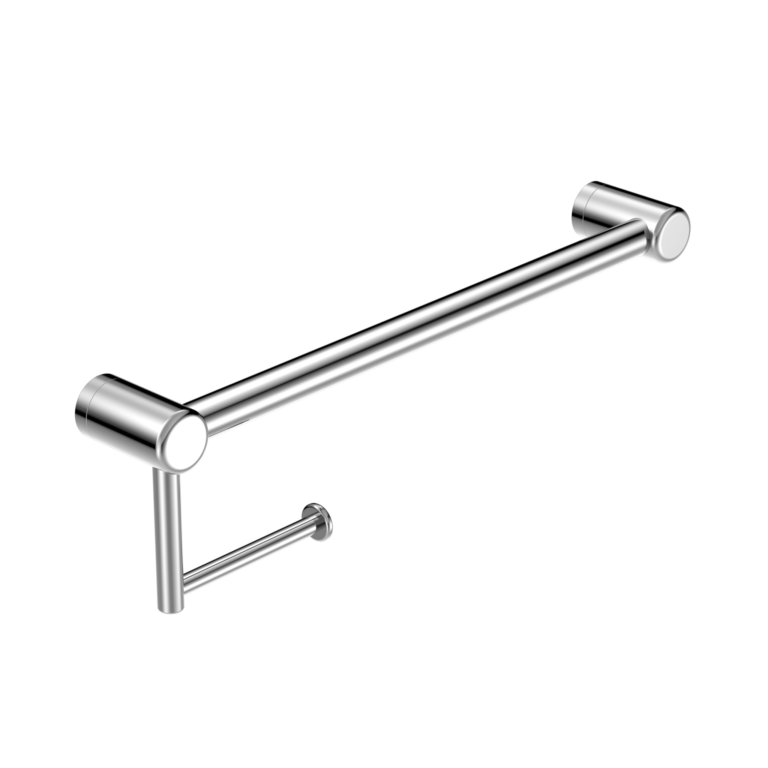 MECCA CARE 25MM TOILET ROLL RAIL 300MM CHROME