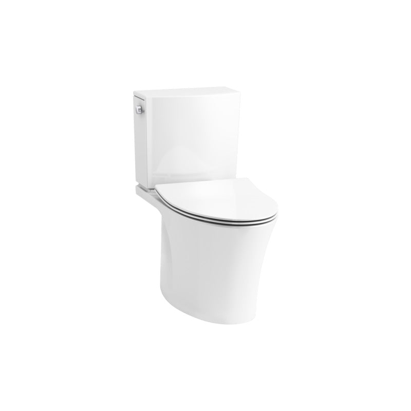 Veil BTW Toilet Suite with Slim Seat -  Top Inlet Only