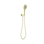 Load image into Gallery viewer, OPAL SHOWER ON BRACKET BRUSHED GOLD
