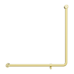 Load image into Gallery viewer, MECCA CARE 32MM 90 DEGREE BENT TUBE GRAB RAIL 750X750MM BRUSHED GOLD
