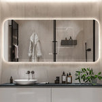 Load image into Gallery viewer, 1800*800mm Frameless LED Mirror Touch Sensor demister 3 colours adjustment
