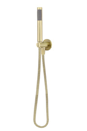 Round Hand Shower on Fixed Bracket - PVD Tiger Bronze