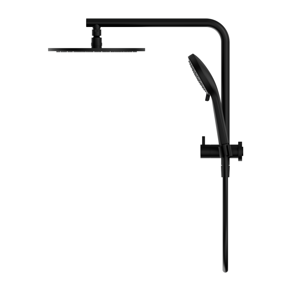 MECCA 2 IN 1 TWIN SHOWER MATTE BLACK