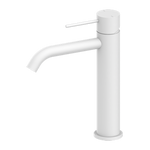 Load image into Gallery viewer, MECCA MID TALL BASIN MIXER MATTE WHITE
