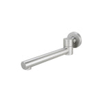 Load image into Gallery viewer, Round Brushed Nickel Bathtub/Basin Swivel Wall Spout
