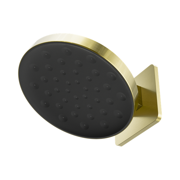 Serenity Wall Shower Head Brushed Gold