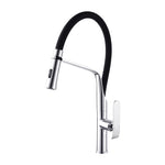 Load image into Gallery viewer, Chrome 2 Watter Patterns Pull-out Kitchen Mixer
