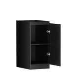 Load image into Gallery viewer, Hampshire Black Base Laundry Cabinet with 1060mm Natural Carrara Marble Top
