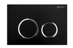 Load image into Gallery viewer, Pacific Empire Pty Ltd (SUP) Dual Flush Plate Round Black

