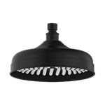 Load image into Gallery viewer, YORK 200MM SHOWER HEAD MATTE BLACK
