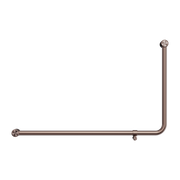 MECCA CARE 32MM DDA 90 DEGREE BENT TUBE GRAB RAIL 600X1000MM BRUSHED BRONZE