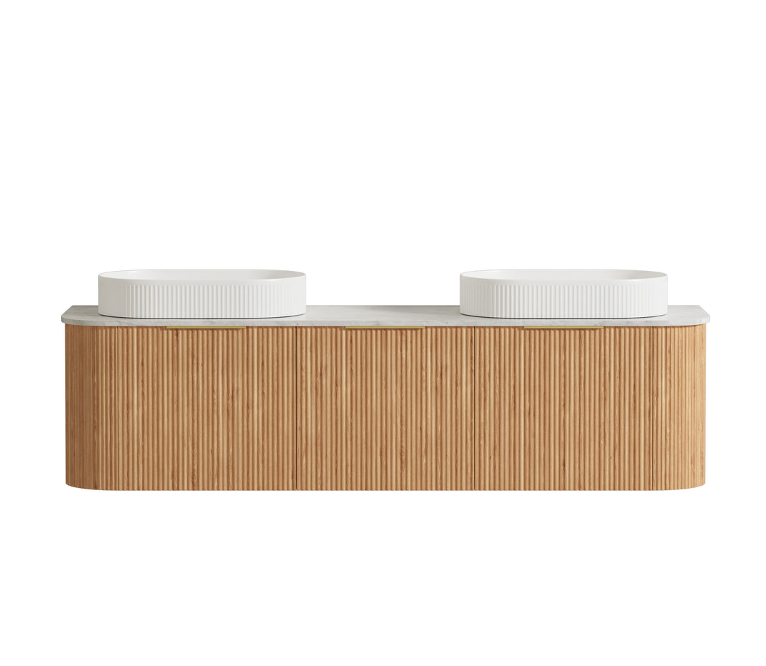 Bondi Woodland Oak Wall Hung Vanity
