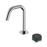 Load image into Gallery viewer, Serenity Progressive Basin Mixer Edge Spout With Verde Alpi Handle Chrome
