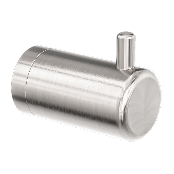 MECCA CARE 25MM WALL HOOK BRUSHED NICKEL