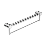 Load image into Gallery viewer, MECCA CARE 32MM GRAB RAIL WITH TOWEL HOLDER 600MM CHROME
