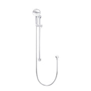 Round Three Function Hand Shower on Rail Column - Polished Chrome