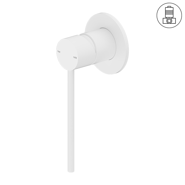 MECCA CARE SHOWER MIXER MATTE WHITE