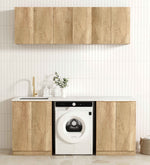 Load image into Gallery viewer, Laundry Kit 1960B Byron/Bondi Natural Oak with Pure White Top
