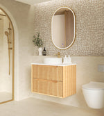 Load image into Gallery viewer, Byron Fluted with Stone Top
