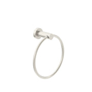 CLASSIC HAND TOWEL RING BRUSHED NICKEL