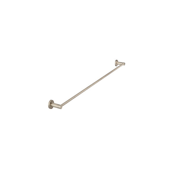 Round Single Towel Rail 600mm - Champagne