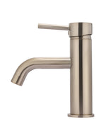 Load image into Gallery viewer, Round Basin Mixer Curved - Champagne
