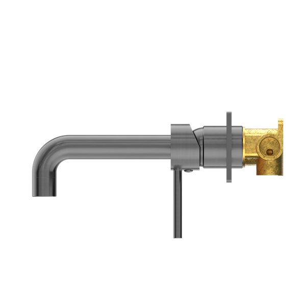 DOLCE WALL BASIN/BATH MIXER GUN METAL