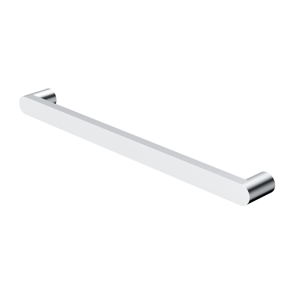 BIANCA 240V SINGLE HEATED TOWEL RAIL CHROME