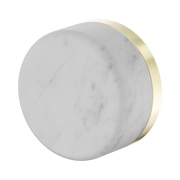 Serenity Progressive Shower Mixer With Carrara Handle Brushed Gold