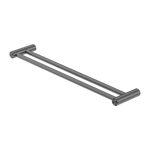 Load image into Gallery viewer, Zen SS316L Double Towel Rail 600mm Graphite
