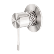 OPAL SHOWER MIXER 80MM PLATE BRUSHED NICKEL