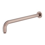 Load image into Gallery viewer, Zen SS316L Round Shower Arm 400mm Length Brushed Bronze
