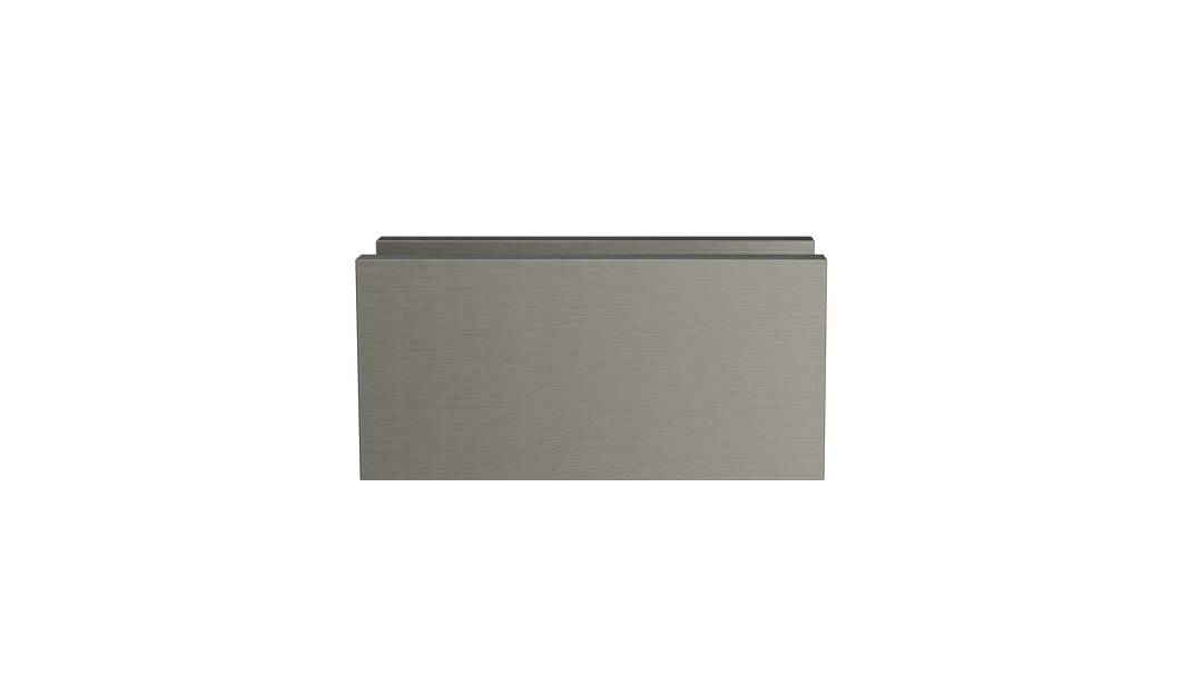 Glass Fixing U Bracket - Shadow Gunmetal