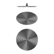 Zen SS316L 300mm Round Shower Head Graphite