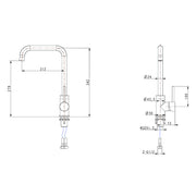 Chrome Kitchen Mixer