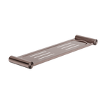 Load image into Gallery viewer, NEW MECCA METAL SHOWER SHELF BRUSHED BRONZE

