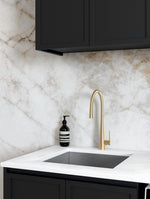 Load image into Gallery viewer, Laundry Kit 1305B Hampshire Black with Cloudy Carrara Top
