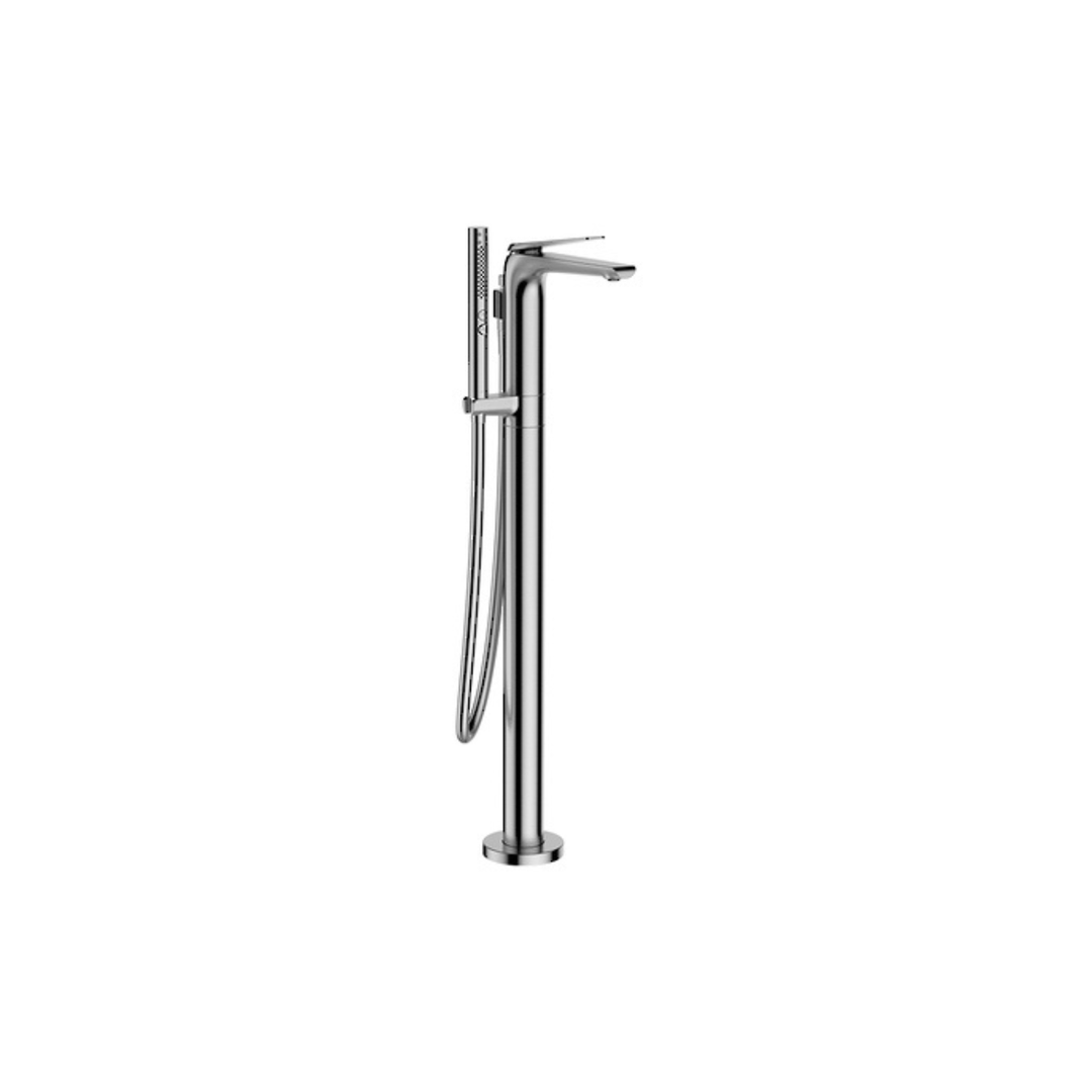Avid FM Bath Filler with Mounting Plate 97367T-4E-CP+97904T-DR-NA