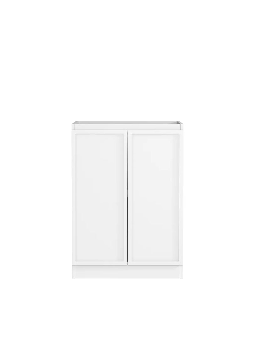Hampshire White Base Laundry Cabinet with 1300mm Pure White Top