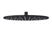 Round Shower Rose 300mm - Matte Black