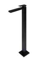 Load image into Gallery viewer, Square Freestanding Bath Mixer - Matte Black
