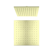 250MM SQUARE SHOWER HEAD BRUSHED GOLD
