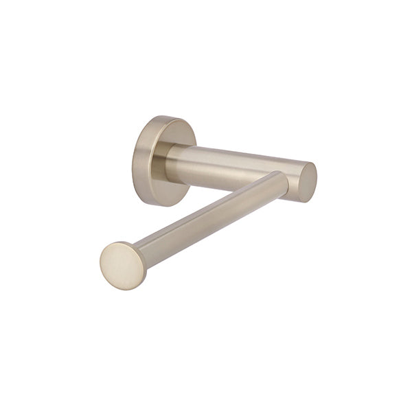Round Toilet Roll Holder - Champagne