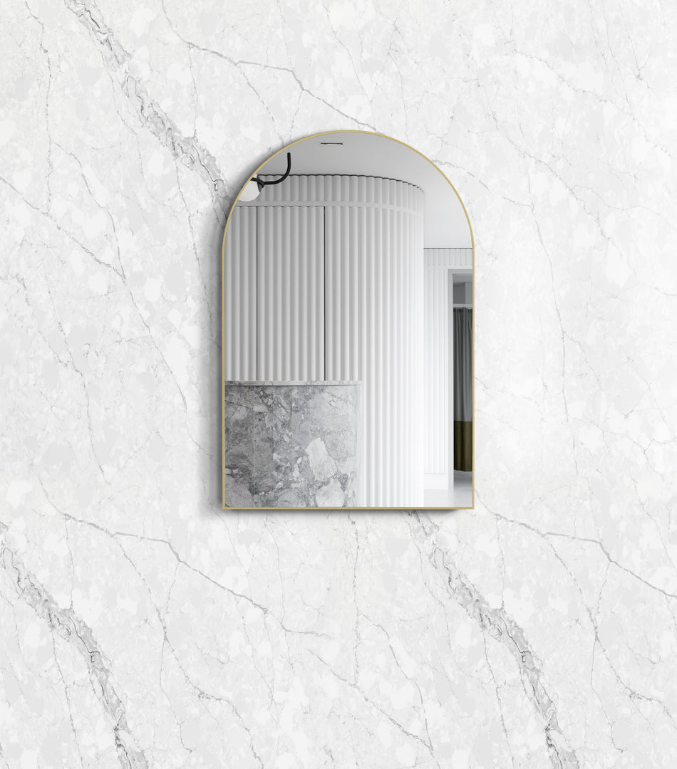 Archie Metal Framed Mirror